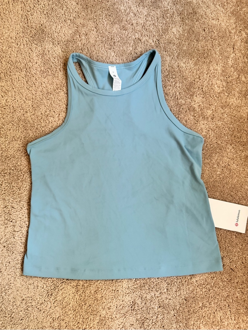 🩵 lululemon Align™ Waist-Length Racerback Tank Size 12